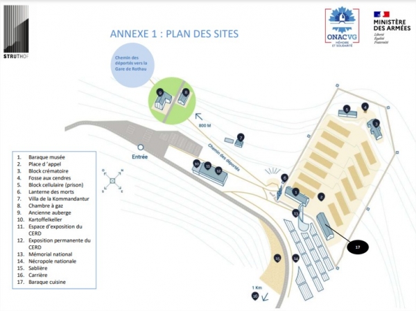 L'ONAC veut lancer l'aménagement muséographique de l'ancien camp de concentration de Natzweiler-Struthof . 1199439391