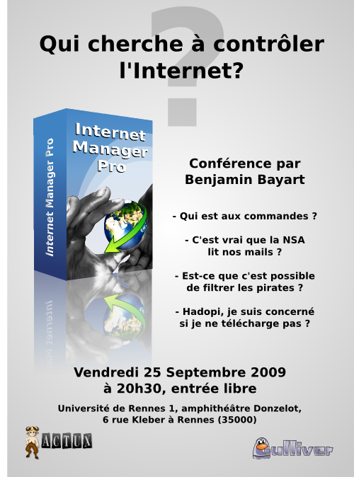 Benjamin Bayart, internet et la démocratie : danger Conf_BB_25092009