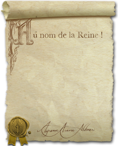 "Faire" et "le faire savoir"  Alliance-letter-aldmeri-dominion-fr