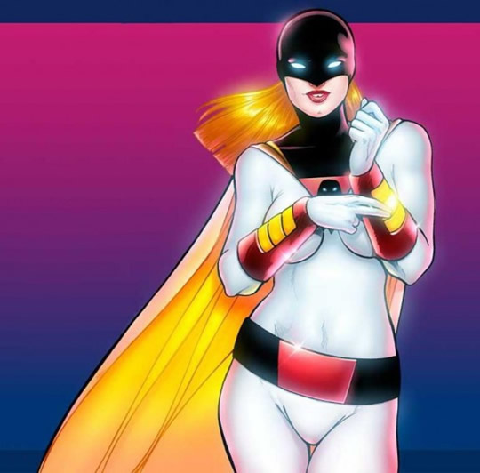 E se 10 super-heróis fossem mulheres 9-Space-Ghost1