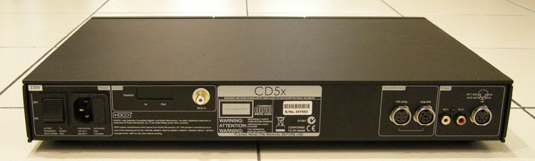 ¿Qué reproductor de CD  para acompañar a un Naim XS2? Naim-Audio-CD5X-3