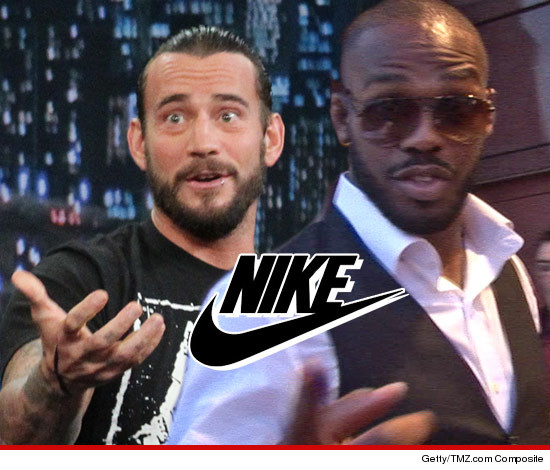 WWE Star C.M. Punk BLASTS Nike for Signing Jon Jones .... He's a BAD Role Model 0809-cm-punk-jon-jones-nike-3