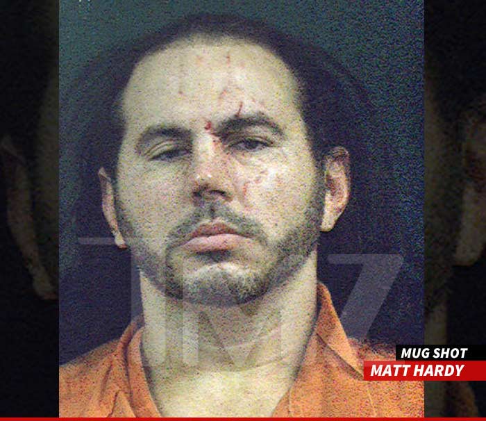 Matt Hardy & Reby Sky Arrested - Graphic Mugshot Pics 0129-matt-hardy-mugshot-1