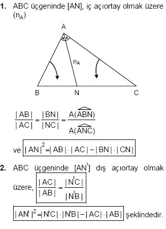 Geometri formülleri 12