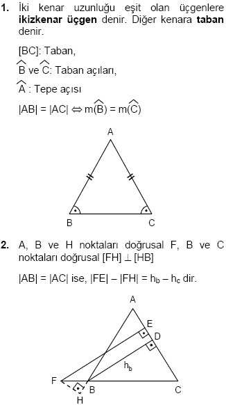 Geometri formülleri 8