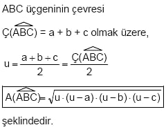 Geometri formülleri 18