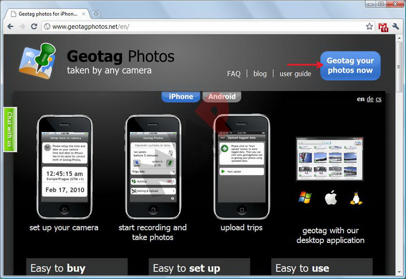 Geotagger ses photos grâce à son smartphone Geotag_01