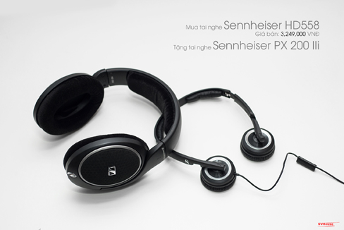 [KM tháng 8]Tai nghe SENNHEISER Headphone  HD558 Sennheiser_HD558_PX200IIi