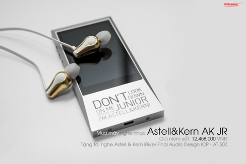  Máy nghe nhạc di động Astell & Kern Jr combo giá tốt AT500-JR