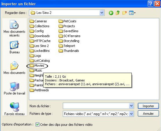 [MovieMaker] Vidéo Sims 2 - Pas à pas Movie7