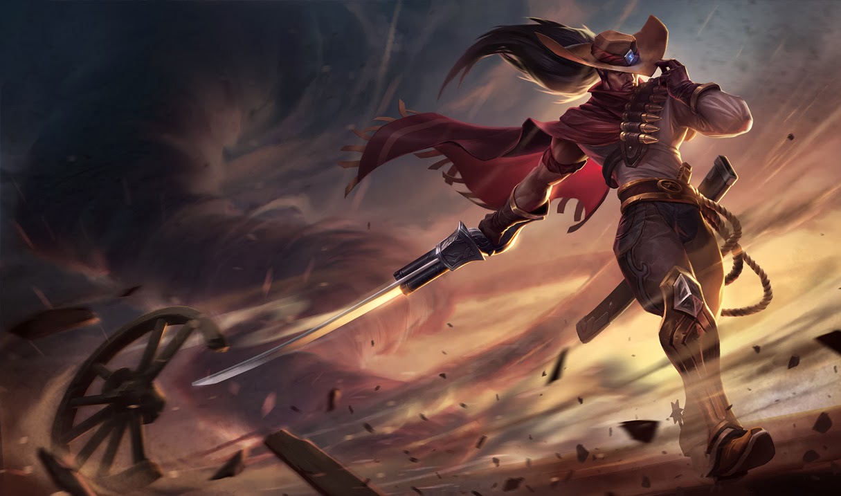 [Wallpaper] League of Legends - Yasuo! High-Noon-Yasuo