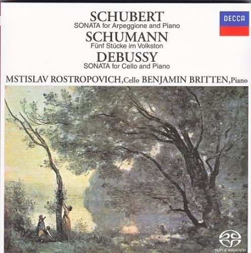 Edizioni di classica su supporti vari (SACD, CD, Vinile, liquida ecc.) - Pagina 43 Mstislav-Rostropovich-Benjamin-Britten-Schubert-Arpeggione-Sonata-D.-821-Schumann-5-Stuecke-im-Volkston-op.-102-Debussy-Cello-Sonata-1961-1968-2011-SACD-R-ISO-495x500