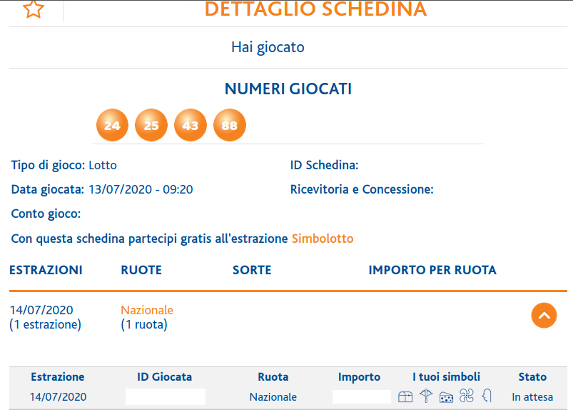 Nazionale - Nazionale fascia di ritardi 9 GNZ