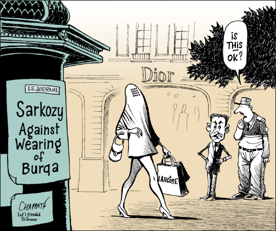 L'interdiction de la burqa scandalise des Afghanes 20090626-Burqa