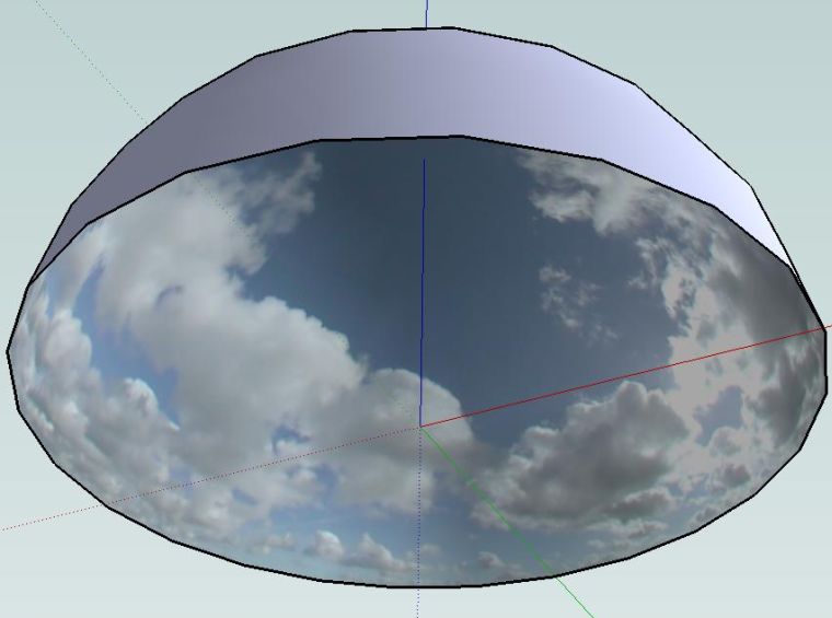 MUST WATCH: NASA CONFIRMS A "DOME IS ABOVE US"  Skydome-in-sketchup