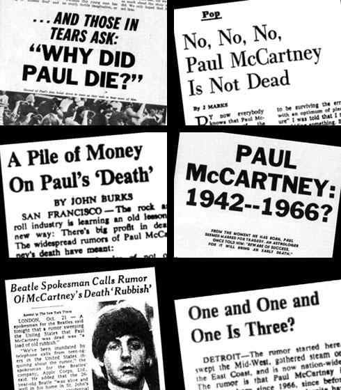 "Paul Is Dead" - The Great Hoax News