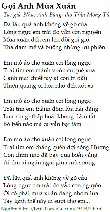 nhac - Trần Mộng Tú - Nhà thơ nữ hải ngoại Goi_anh_mua_xuan