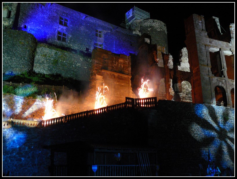 Spectacle Nocture au château de Murol (63) 29