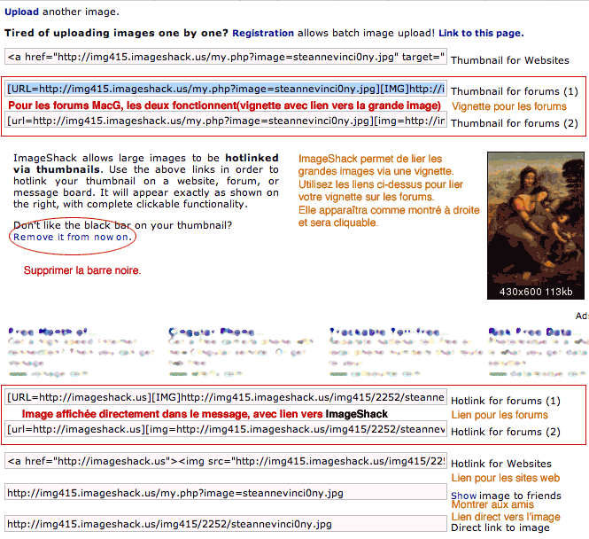 Tutoriel "Hebergement d'image" pour les nuls ! Imageshackcode