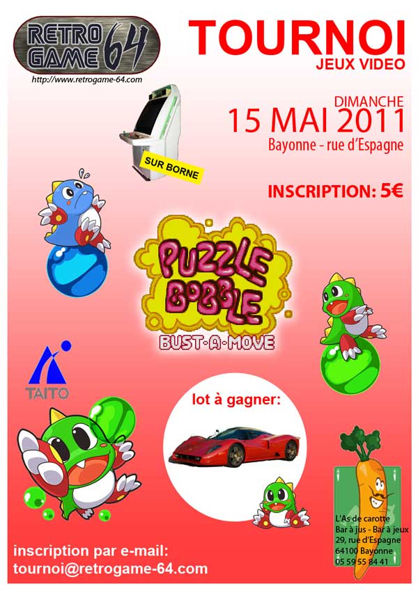 [High Score] Puzzle Bobble sur Neogeo/M.A.M.E. - Page 2 Affiche