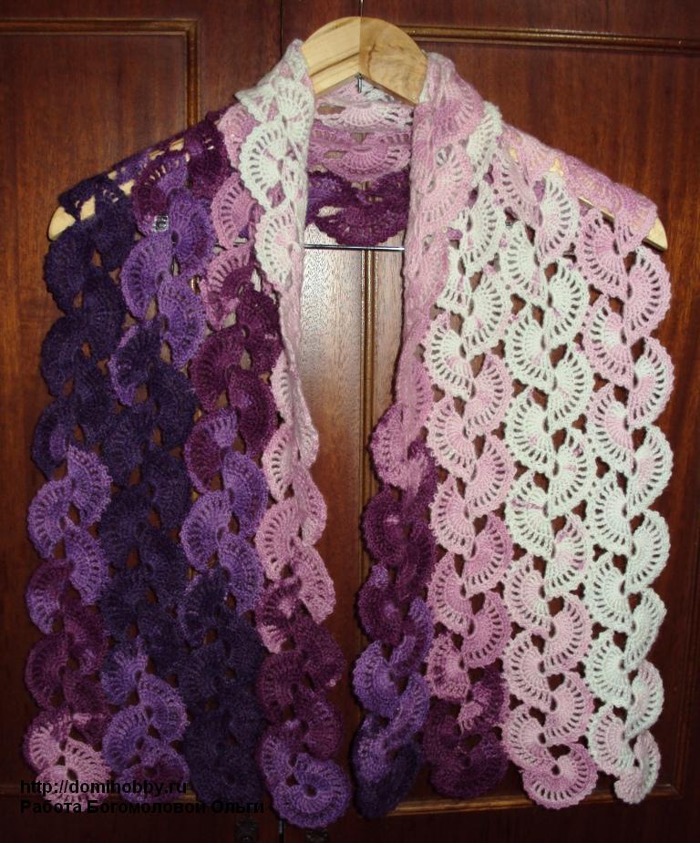 s سكارف كروشيه سهل Gift-presents-women-crocheted-scarf-eastern-fan-patterns-make-handmade-1-D1-88-D0-B0-D1-80-D1-842