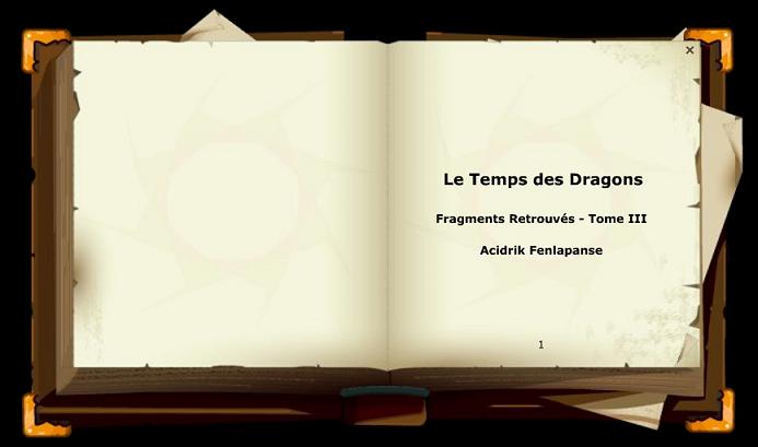 Tome III : Le Temps des Dragons DIII-01