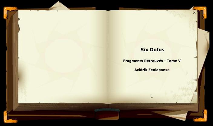 Tome V: Six Dofus V01