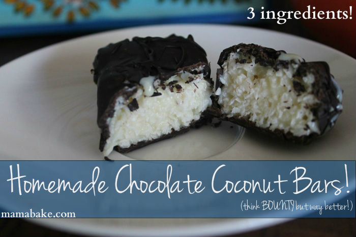 Homemade Chocolate & Coconut Bars Homemade-Chocolate-Coconut-Bars-3-Ingredients