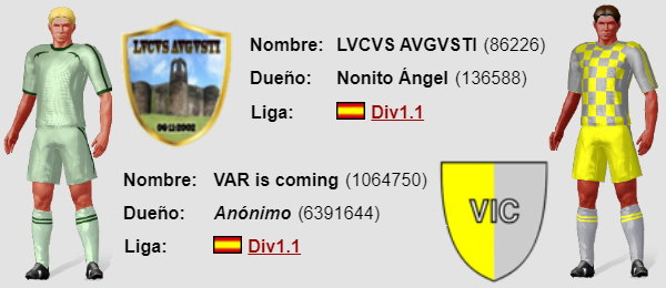 tactica LVCVS AVGVSTI_VAR is coming Equipos-esp-div1