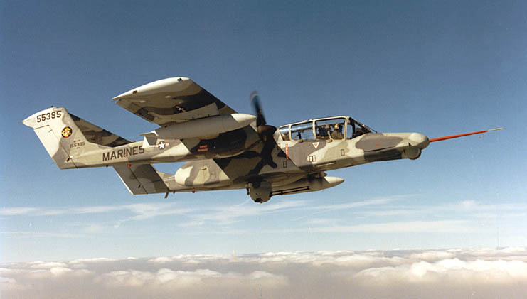 طائرة الدعم و مكافحة التمرد OV- 10x OV-10-Bronco