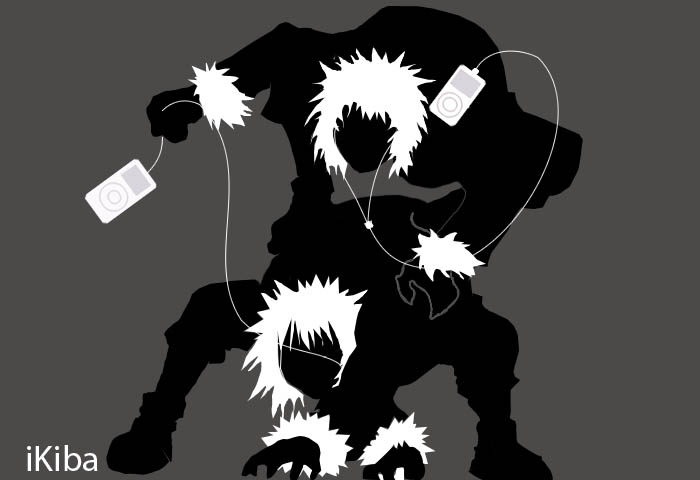 Naruto + IPod = INaruto (from my forum) Ikiba