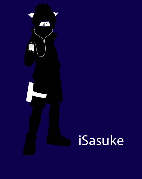 Naruto + IPod = INaruto (from my forum) Isasuke