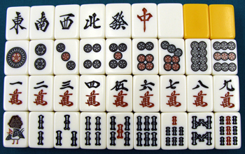 Mahjong マージャン Tiles