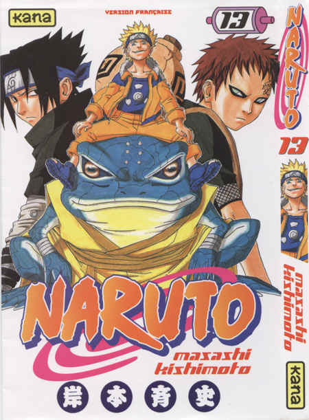 Couverture des mangas Naruto Naruto13