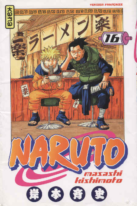 Couverture des mangas Naruto Naruto16