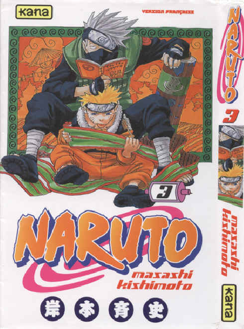 Couverture des mangas Naruto Naruto3