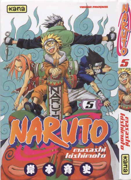 Couverture des mangas Naruto Naruto5