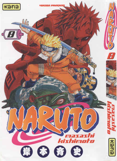 Couverture des mangas Naruto Naruto8