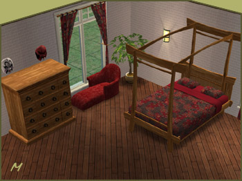 Ma chambre Mangosims2-set-miel