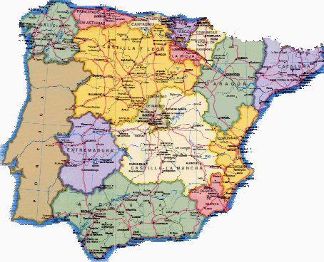 Por primera vez la mayoría de catalanes votaría "Sí" a la independencia - Página 5 Mapa-de-las-Comunidades-Autonomas-de-Espana-4053