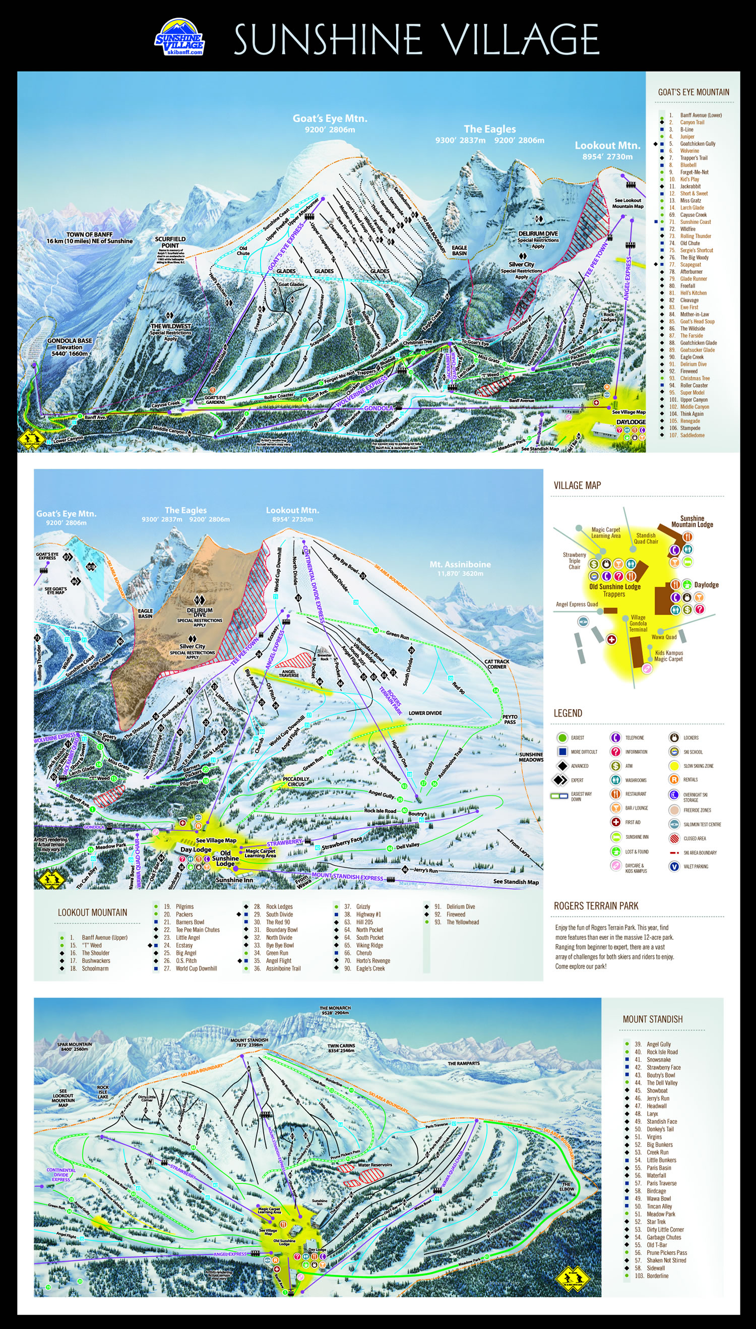 Related picture! Sunshine-Trail-Map