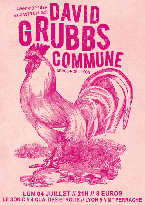 LUN 04 JUILLET // DAVID GRUBBS + COMMUNE @ LYON GRUBBS_web