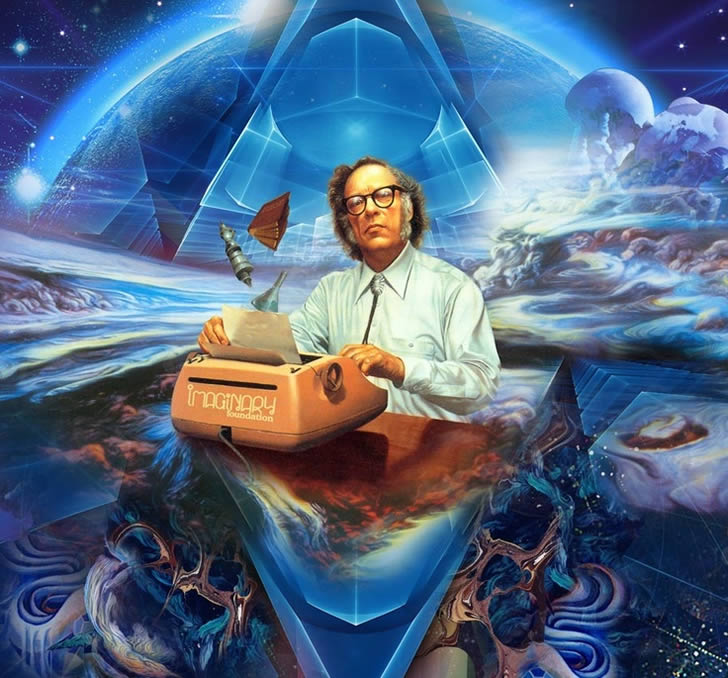 Efemérides - Página 28 Isaac-Asimov-Arte