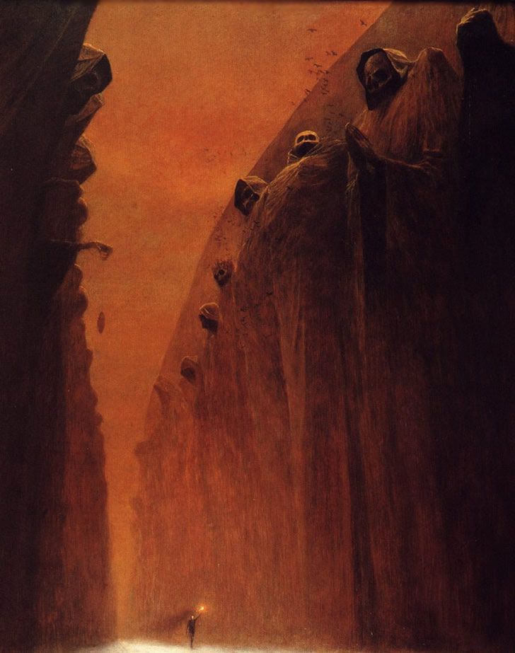 Pongan un cuadro en su vida - Página 5 Arte-Zdzislaw-Beksinski-2