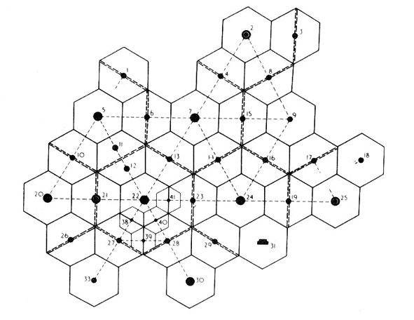 table Peutinger Christaller-theorie