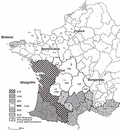 Les perles de culture celtique Wisigoths-territoires