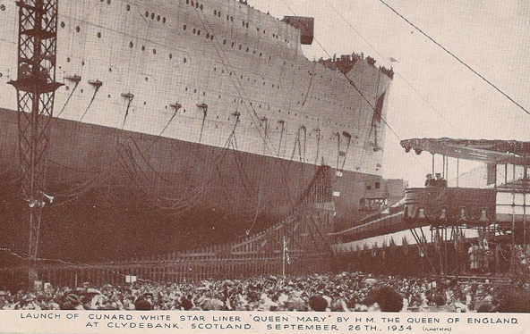 El extraño caso del U581 - Página 2 QUEEN-MARY-Launch-Sept-26-1934w