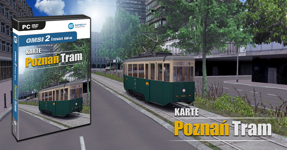 OMSI 2 - Addon Karte Poznań Tram Pozan-header