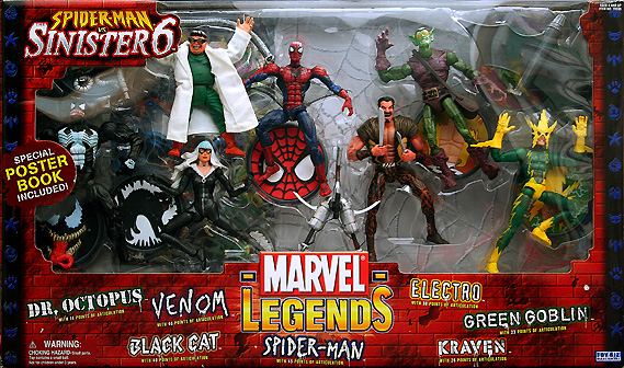 Figurines Marvel PackagedMLBSinisterSix