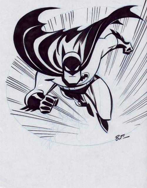 black white - BATMAN BLACK & WHITE #22 : BRUCE TIMM 1570pi2